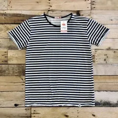 T-shirt rigata CREMA