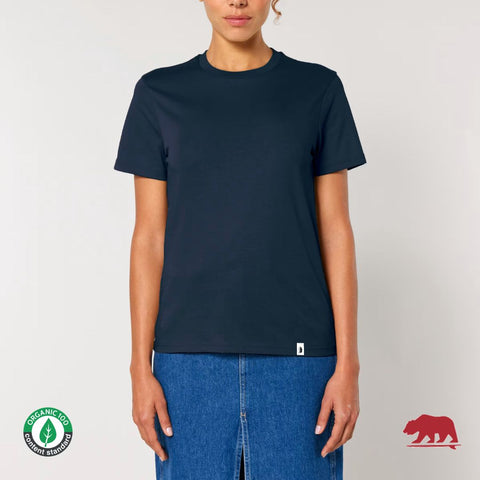 T-shirt ORGANIC BLU NAVY