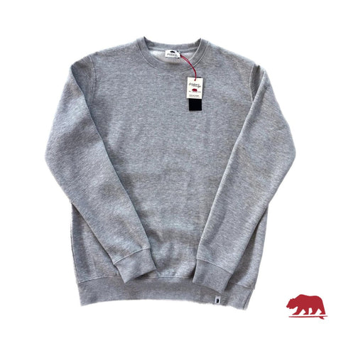 Felpa Basic Girocollo BIGSUR GRIGIO MELANGE