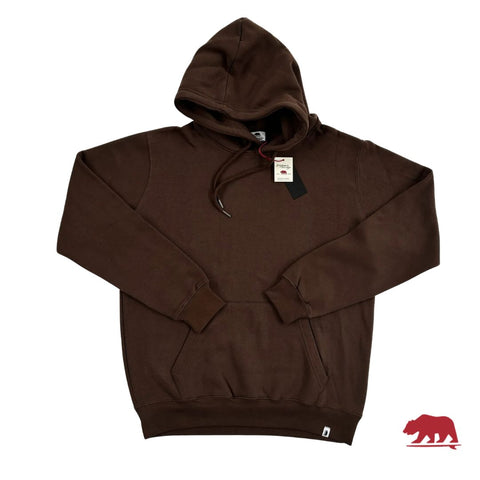 Felpa Basic Cappuccio CALIFORNIA CIOCCOLATO