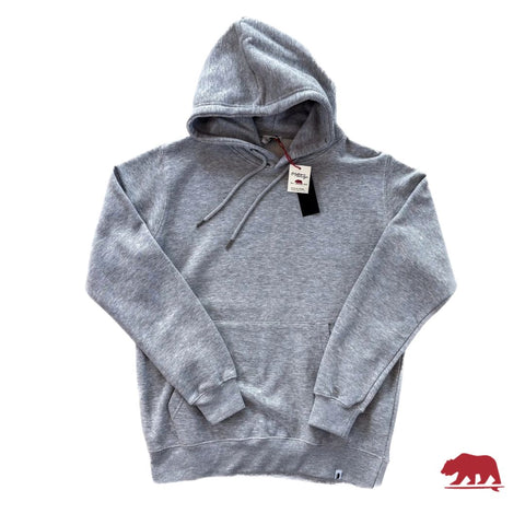 Felpa Basic Cappuccio CALIFORNIA GRIGIO MELANGE