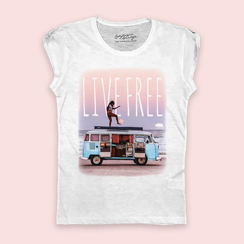 Maglietta LIVE FREE