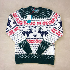 Maglione di Natale REINDEER GREEN