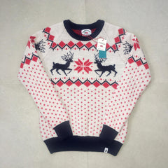 Maglione di Natale REINDEER #2 RED