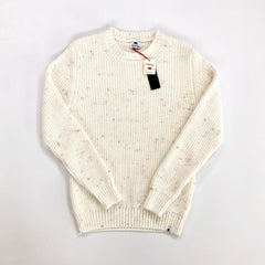 Maglione Girocollo PUNTINATO PANNA