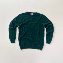 Maglioncino Girocollo CASH VERDE BOTTIGLIA