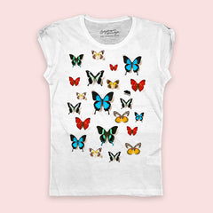 Maglietta BUTTERFLIES EVERYWHERE