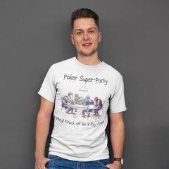 T-shirt POKER SUPER PARTY